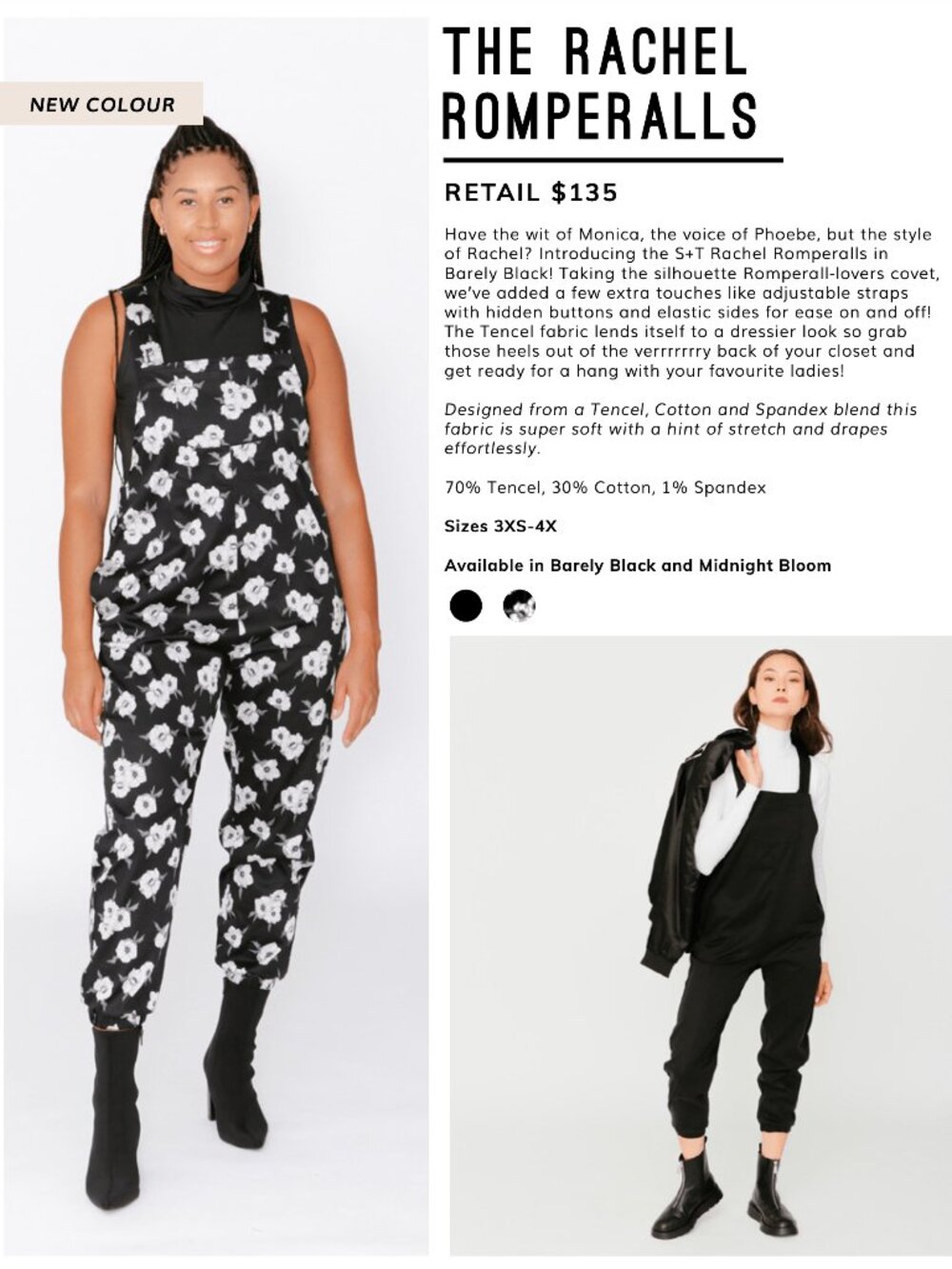 New Smash + Tess The Rachel Romperalls Size Small